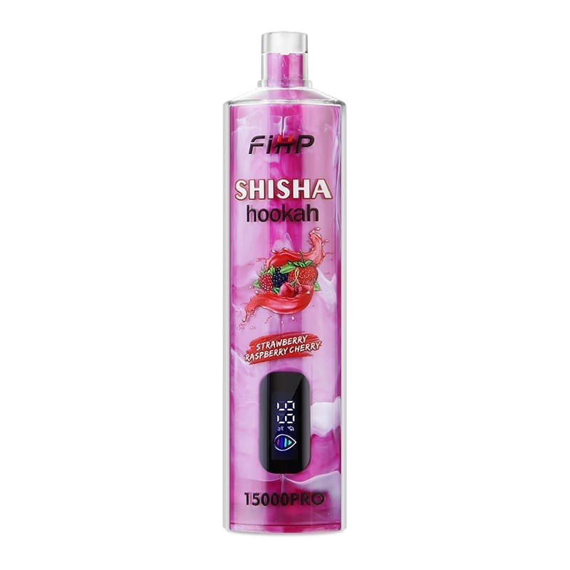 FIHP Shisha Hookah Pro 15000 Puffs | 0.6% nicotine, 22mL, LED display, bulk disposable vape - Image 4