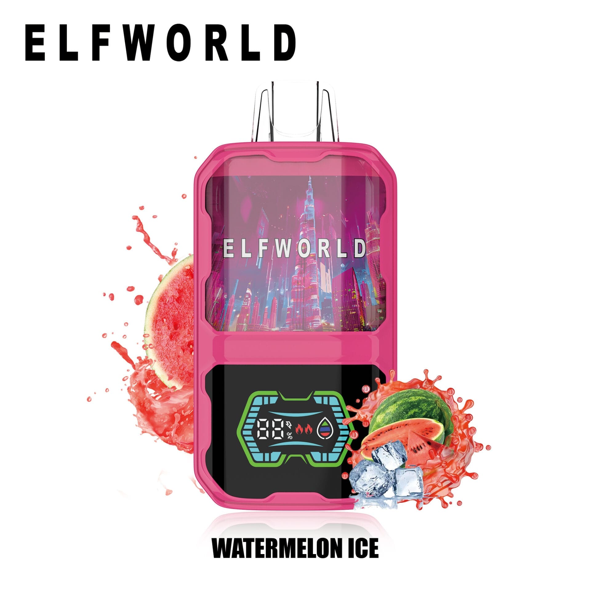 ELFWORLD AL 22000 Puffs | 0%-5% nicotine, 26mL, dual mesh, digital display, airflow control