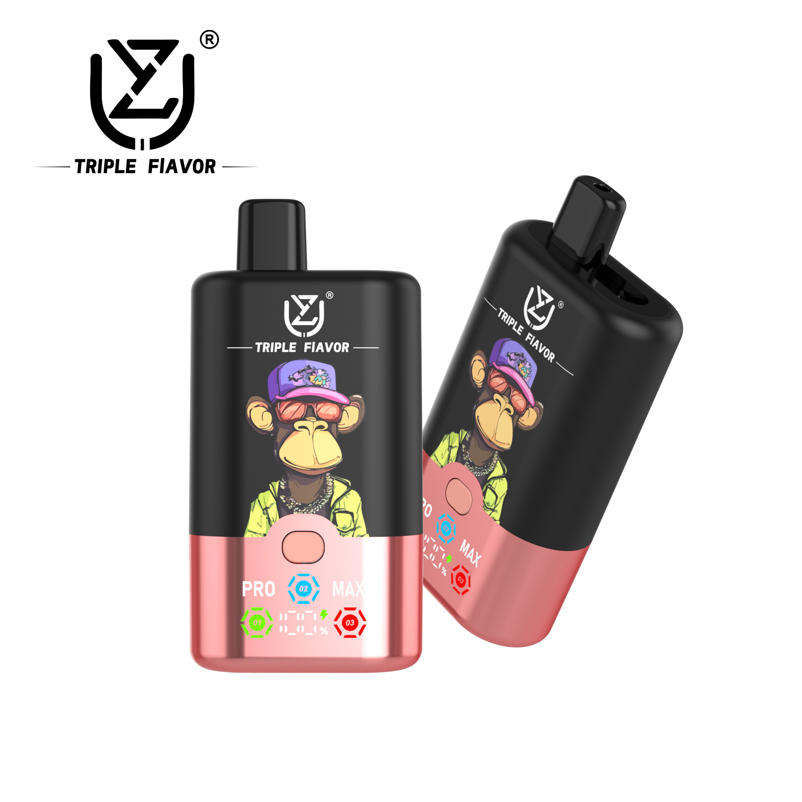 UZY Triple Flavors 60000 | triple flavor 60K puff 3-in-1 bulk disposable vape - Image 11