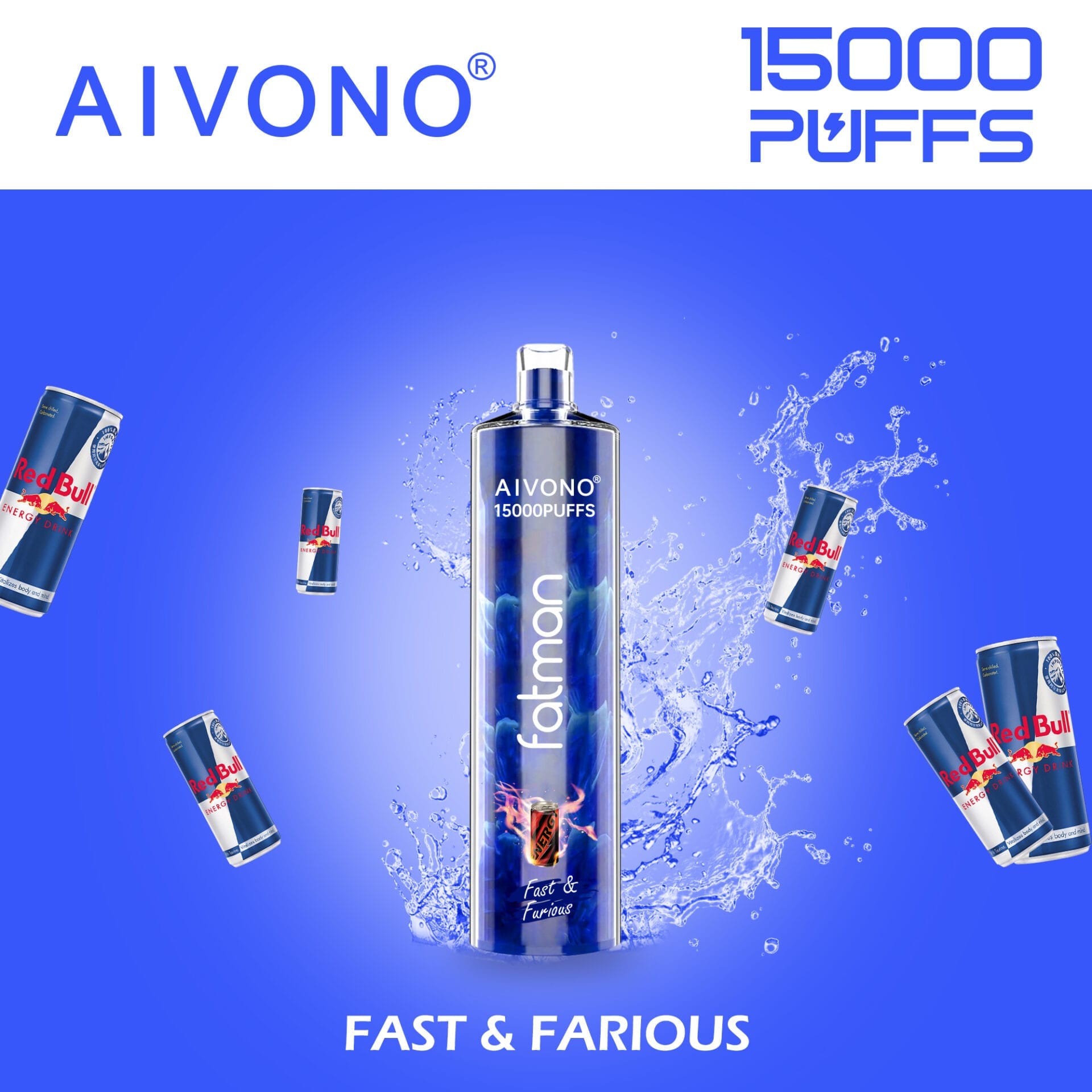 Aivono Fatman Shisha 15000 Puffs | 0%-5% nicotine, 24mL, bulk disposable vape - Image 8