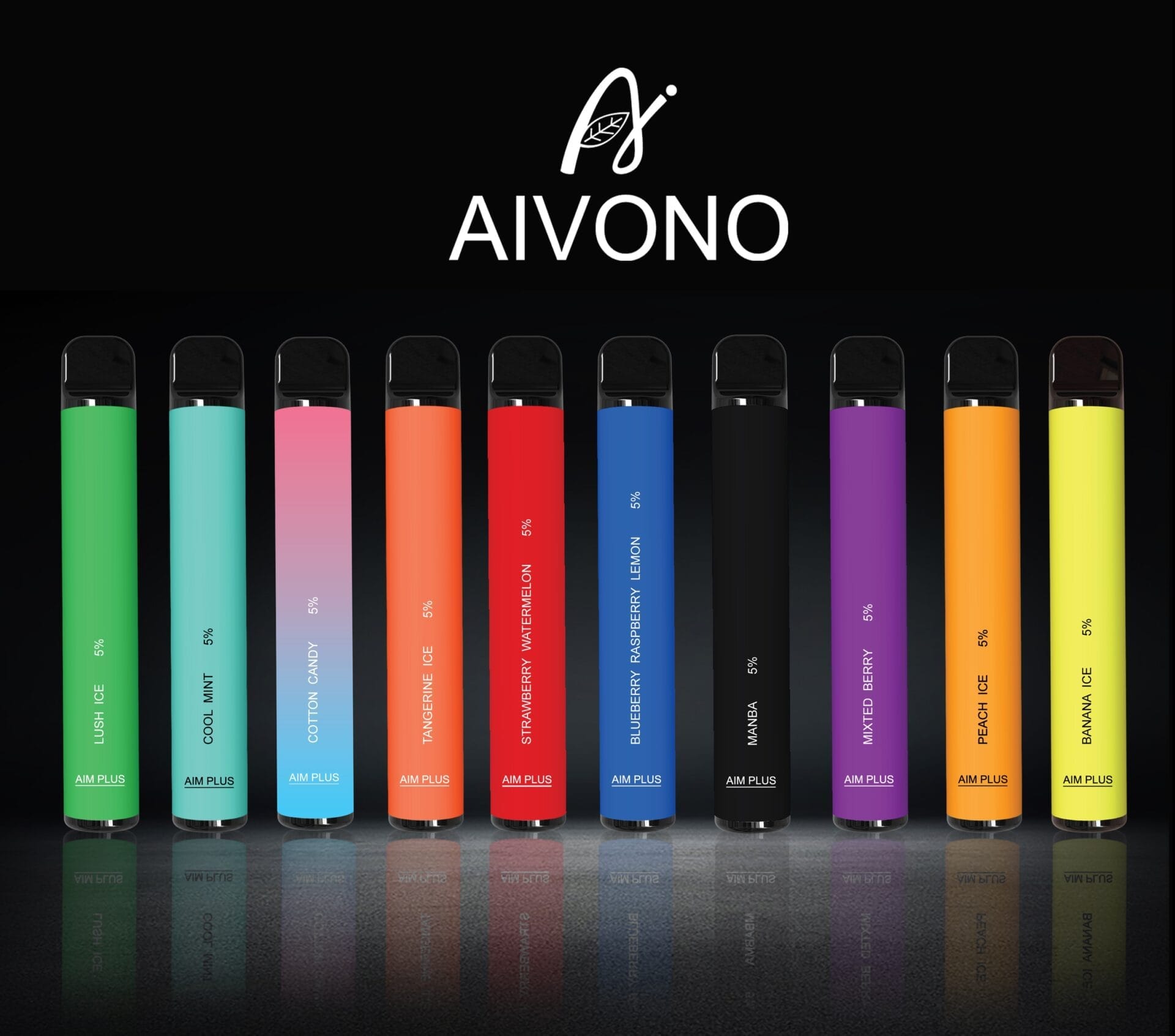 Aivono AIM Plus 800 Puffs | 0%-5% nicotine, 3.2mL, 550mAh, TPD certified, bulk disposable vape - Image 27