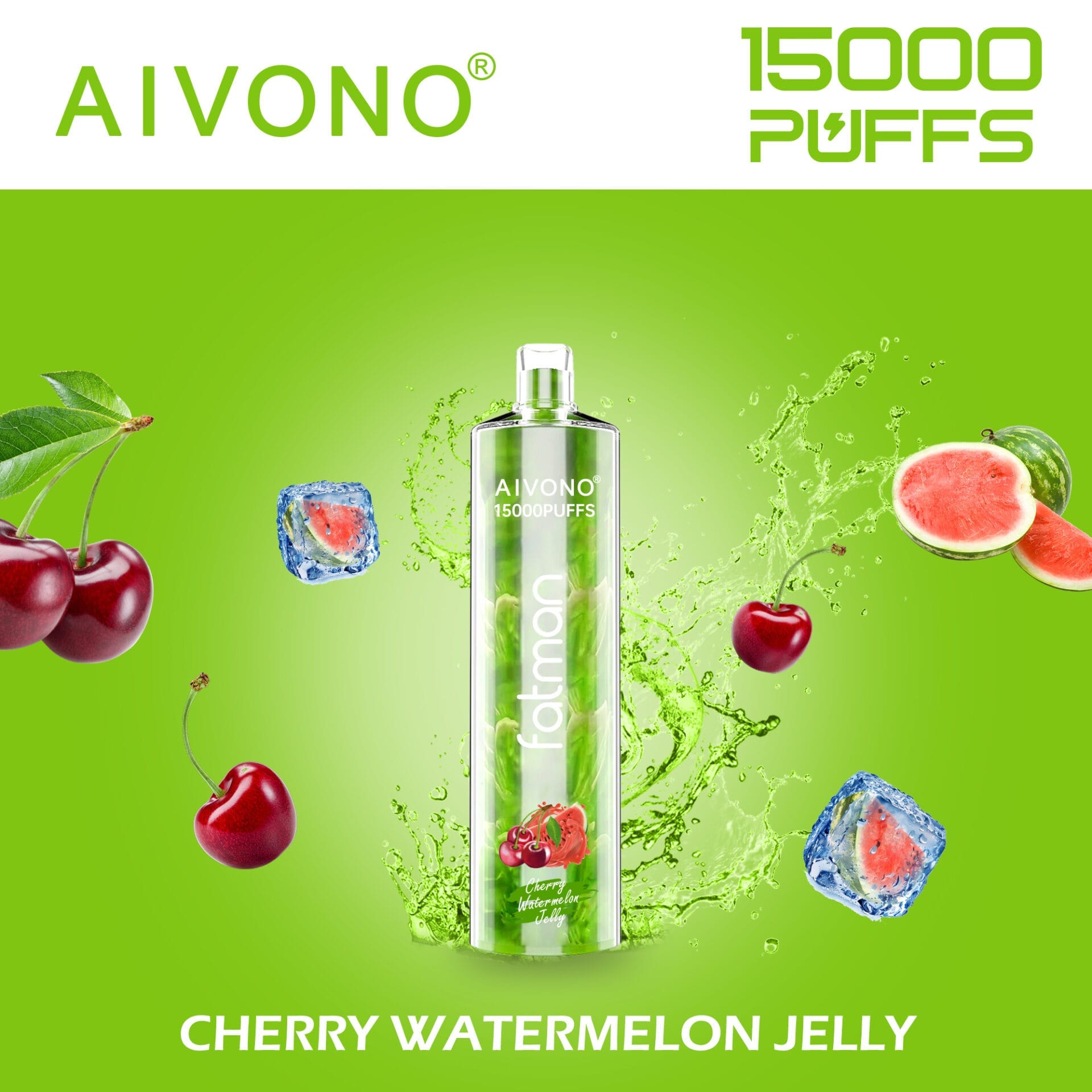 Aivono Fatman Shisha 15000 Puffs | 0%-5% nicotine, 24mL, bulk disposable vape - Image 11