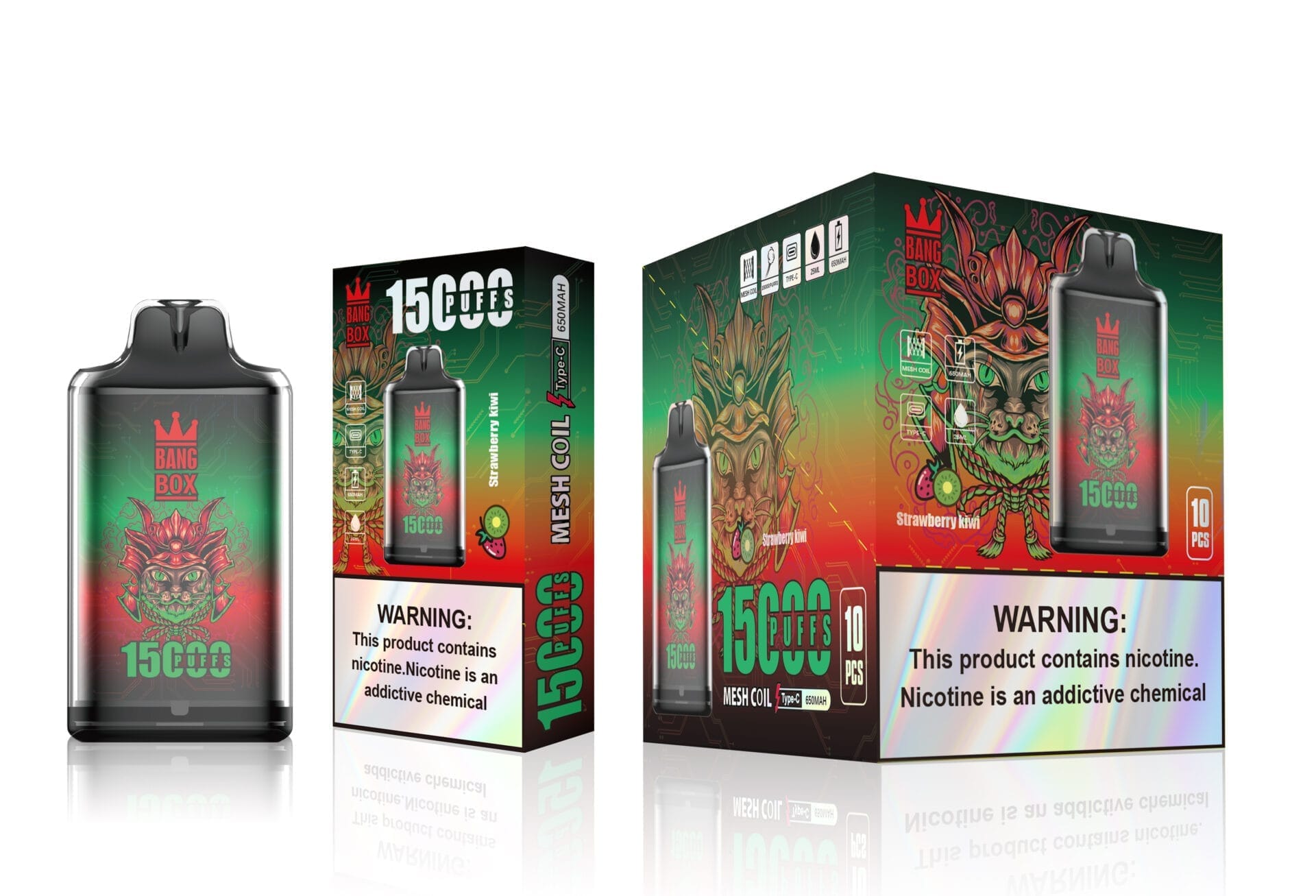 Bang Box 15000 Puffs | 0%-5% nicotine, 25mL, bulk disposable vape - Image 2
