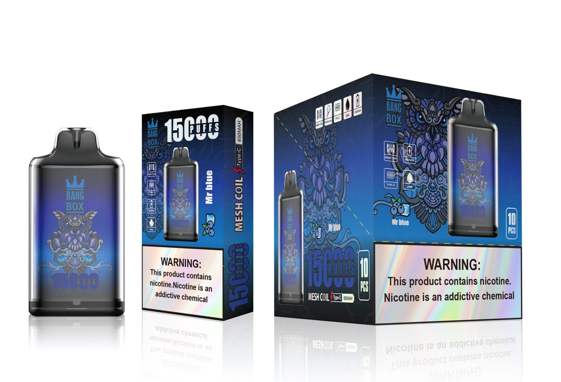 Bang Box 15000 Puffs | 0%-5% nicotine, 25mL, bulk disposable vape - Image 11