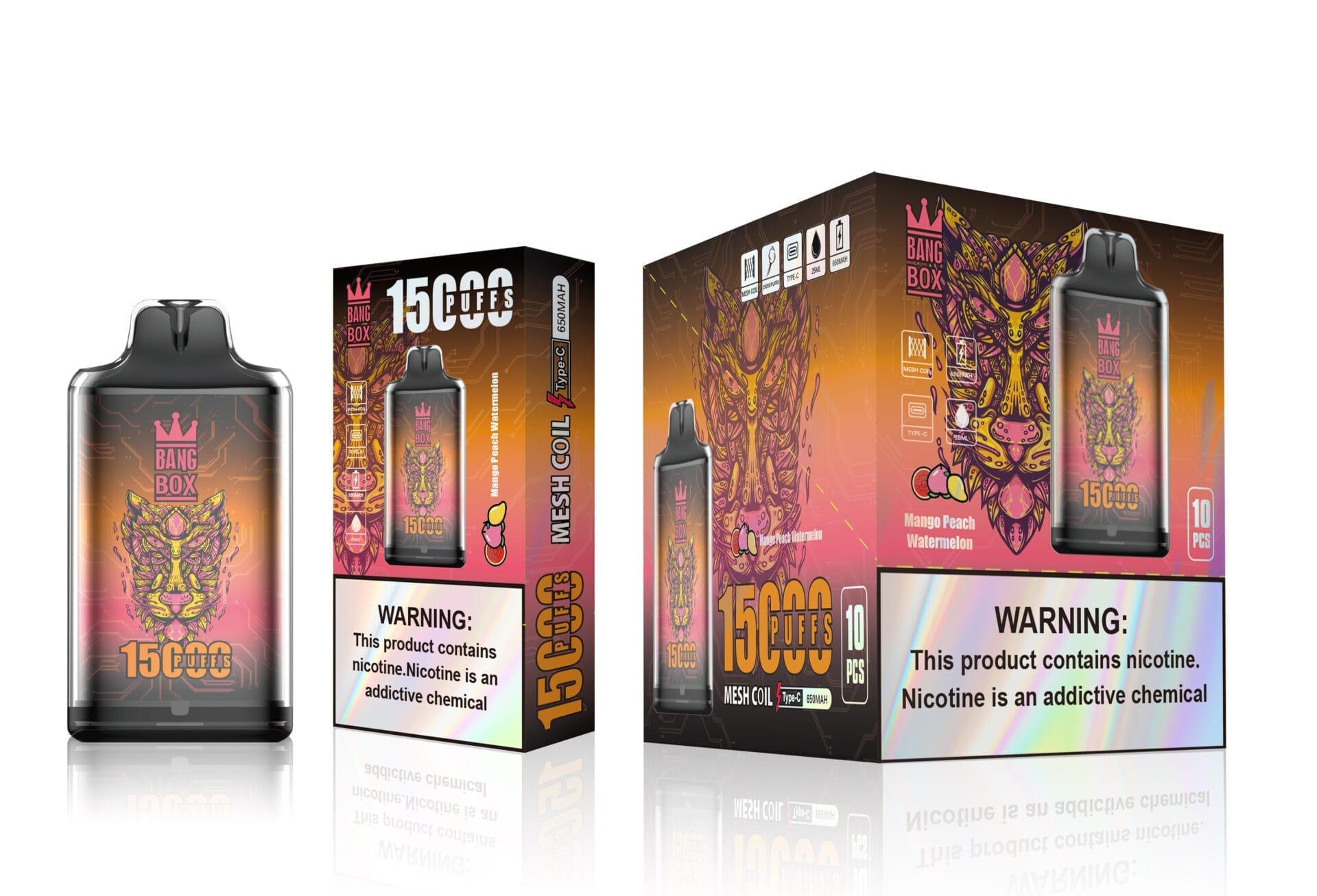 Bang Box 15000 Puffs | 0%-5% nicotine, 25mL, bulk disposable vape - Image 9