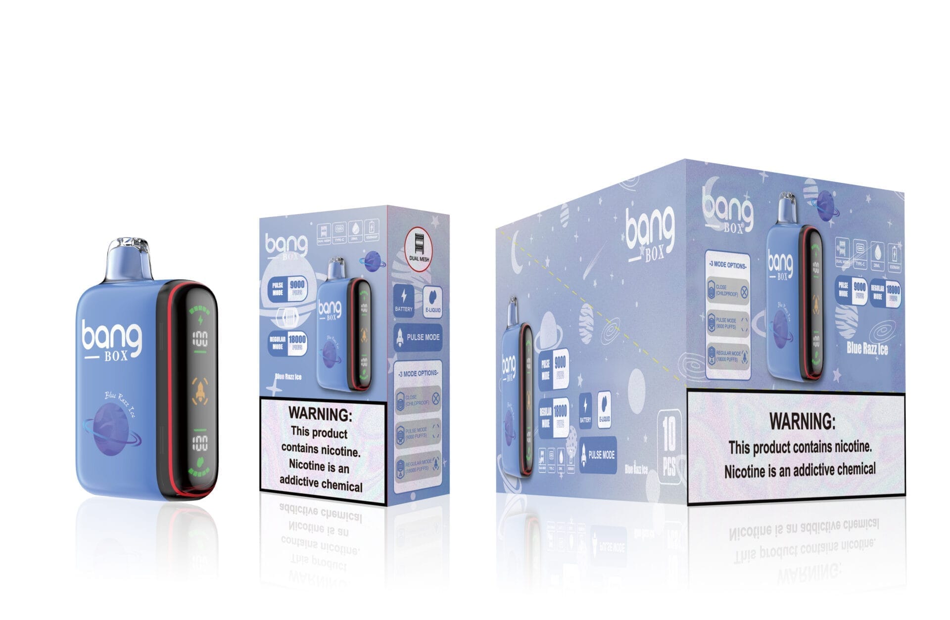 Bang Box Rocket 18000 Puffs | 0%-5% nicotine, 28mL, 650mAh, bulk vape - Image 12