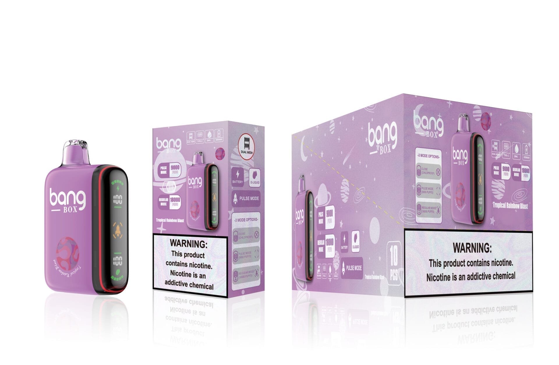 Bang Box Rocket 18000 Puffs | 0%-5% nicotine, 28mL, 650mAh, bulk vape - Image 13