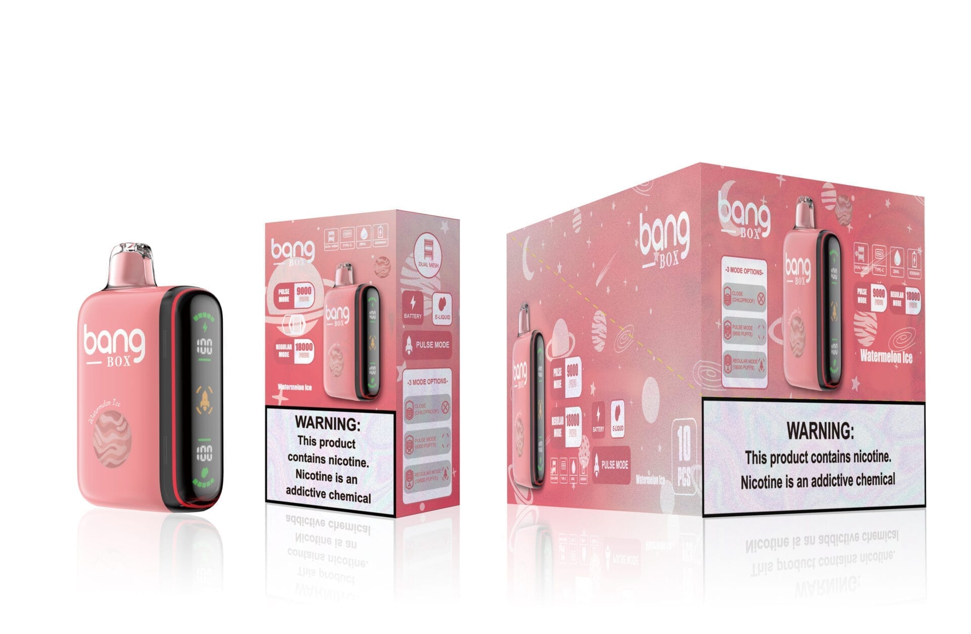 Bang Box Rocket 18000 Puffs | 0%-5% nicotine, 28mL, 650mAh, bulk vape - Image 3