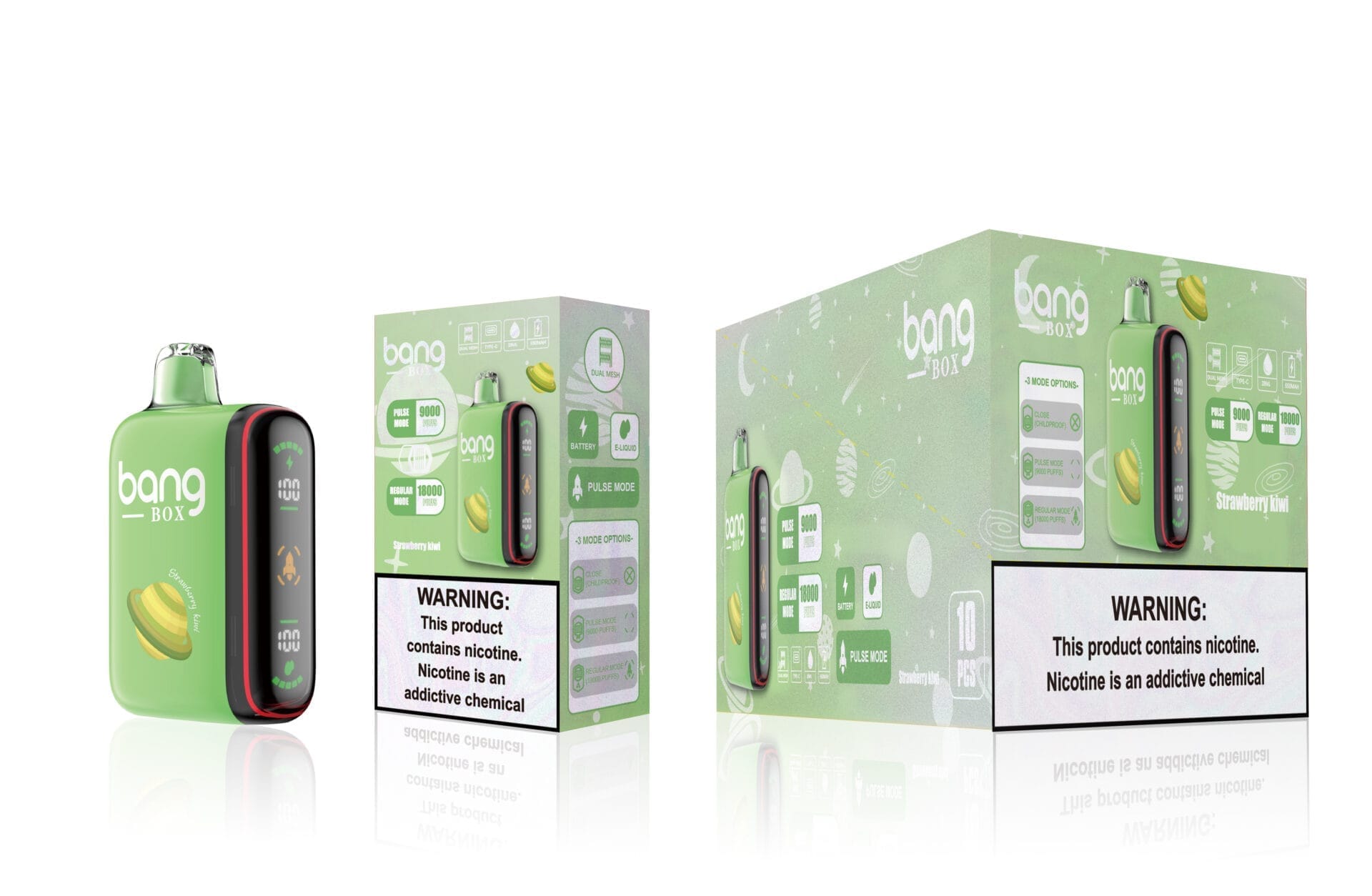 Bang Box Rocket 18000 Puffs | 0%-5% nicotine, 28mL, 650mAh, bulk vape - Image 4