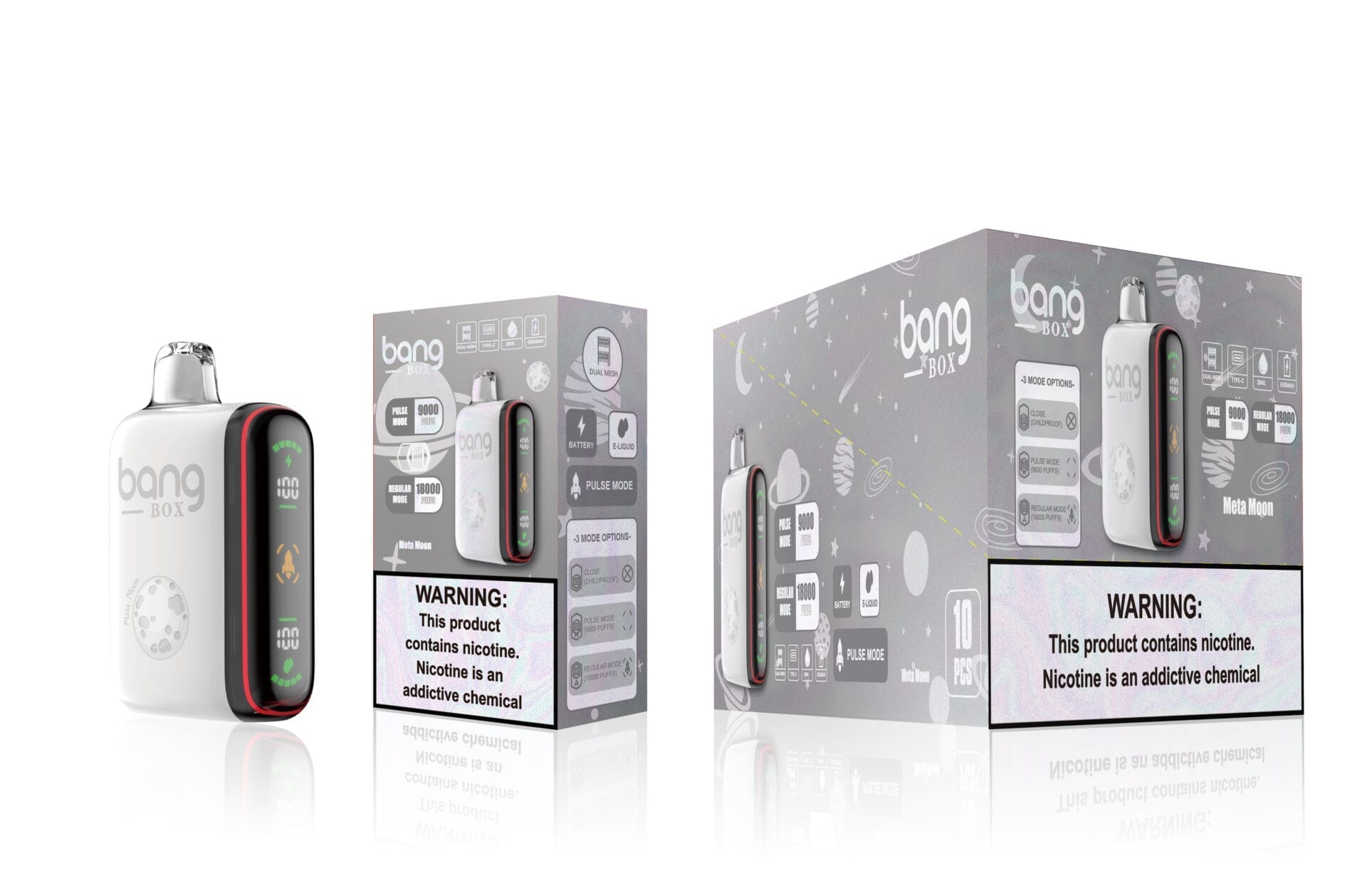 Bang Box Rocket 18000 Puffs | 0%-5% nicotine, 28mL, 650mAh, bulk vape - Image 6