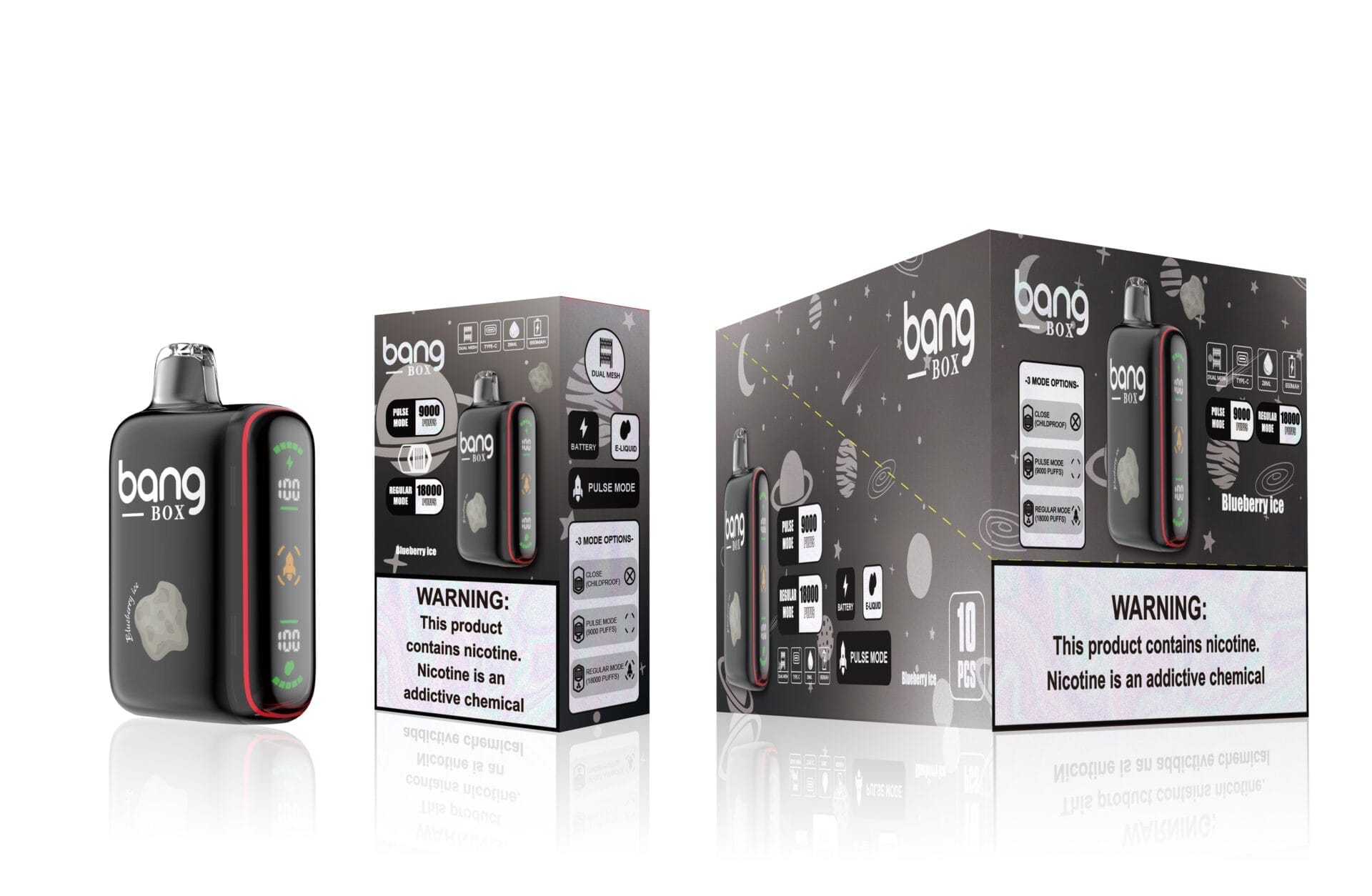 Bang Box Rocket 18000 Puffs | 0%-5% nicotine, 28mL, 650mAh, bulk vape - Image 7