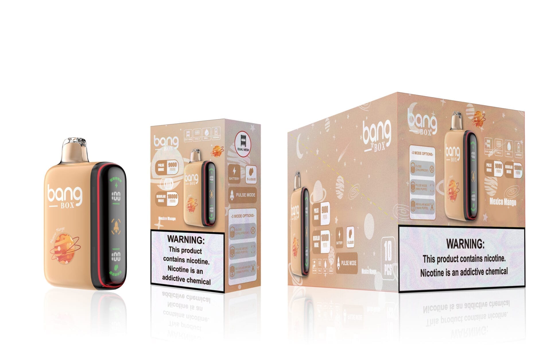 Bang Box Rocket 18000 Puffs | 0%-5% nicotine, 28mL, 650mAh, bulk vape - Image 8