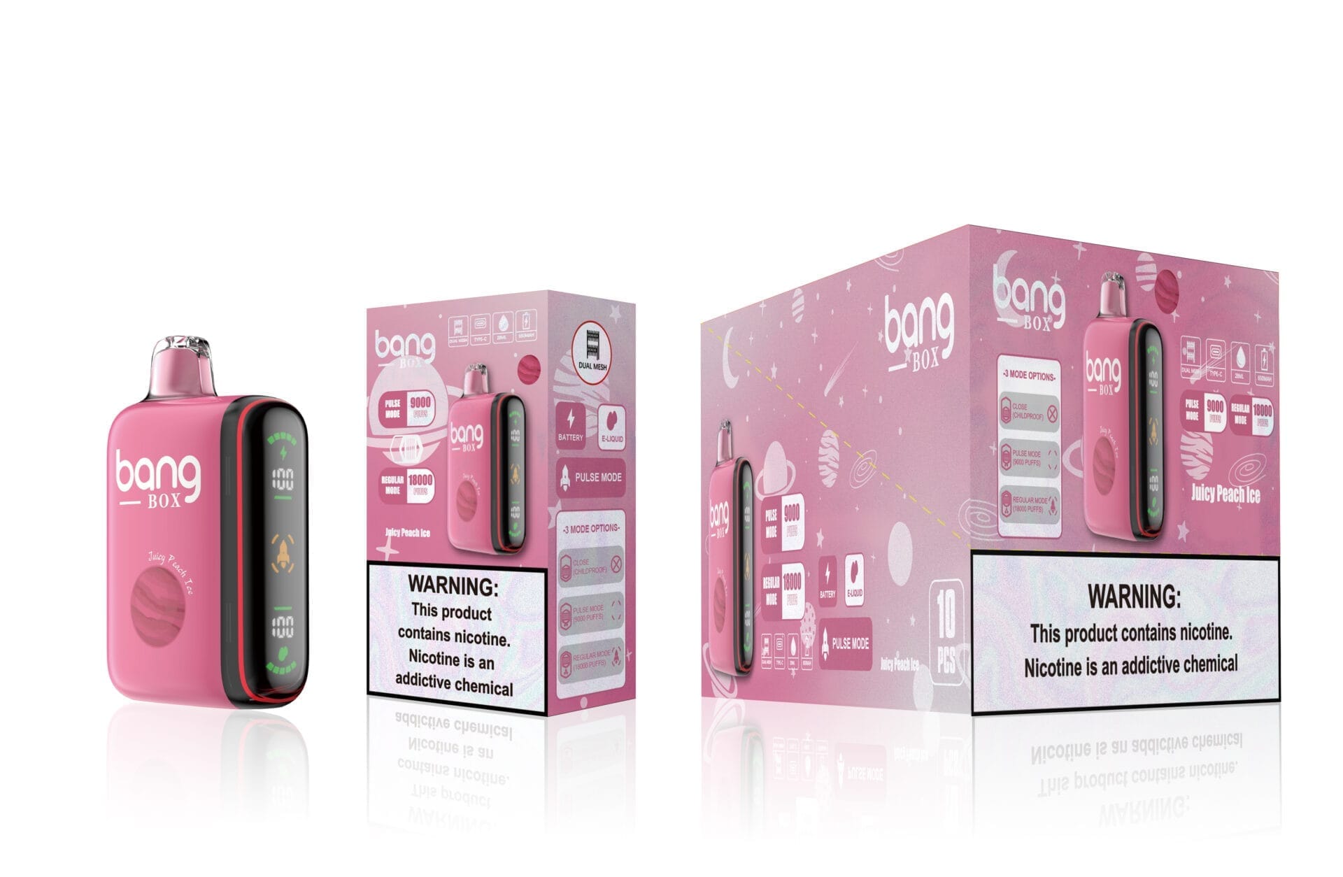 Bang Box Rocket 18000 Puffs | 0%-5% nicotine, 28mL, 650mAh, bulk vape - Image 9