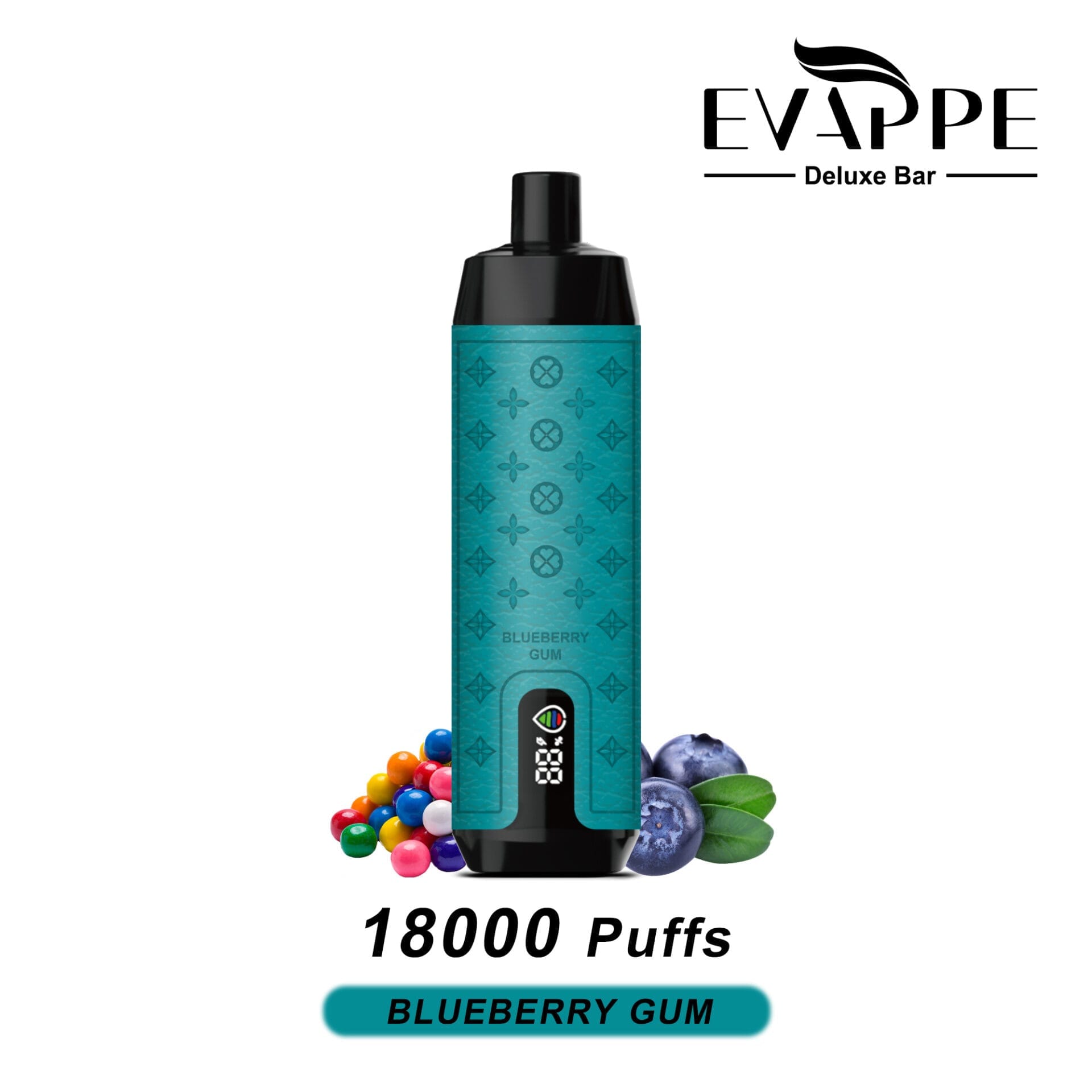 EVAPPE Shisha Deluxe Bar 18000 Puffs | 0%-5% nicotine, 25mL, bulk disposable vape - Image 17