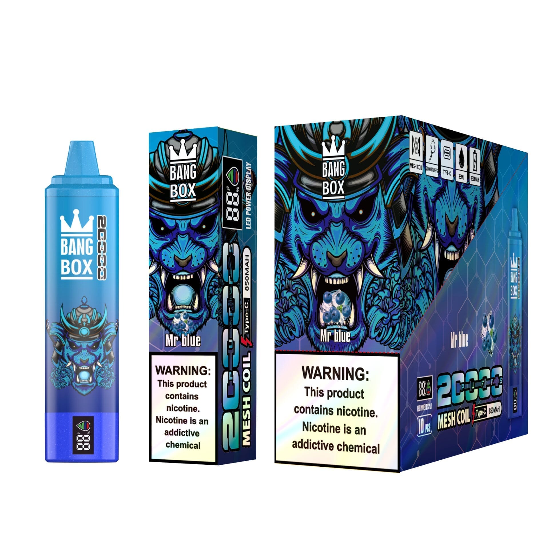 Bang Box 20000 Puffs | 0%-5% nicotine, 35mL, bulk disposable vape - Image 12