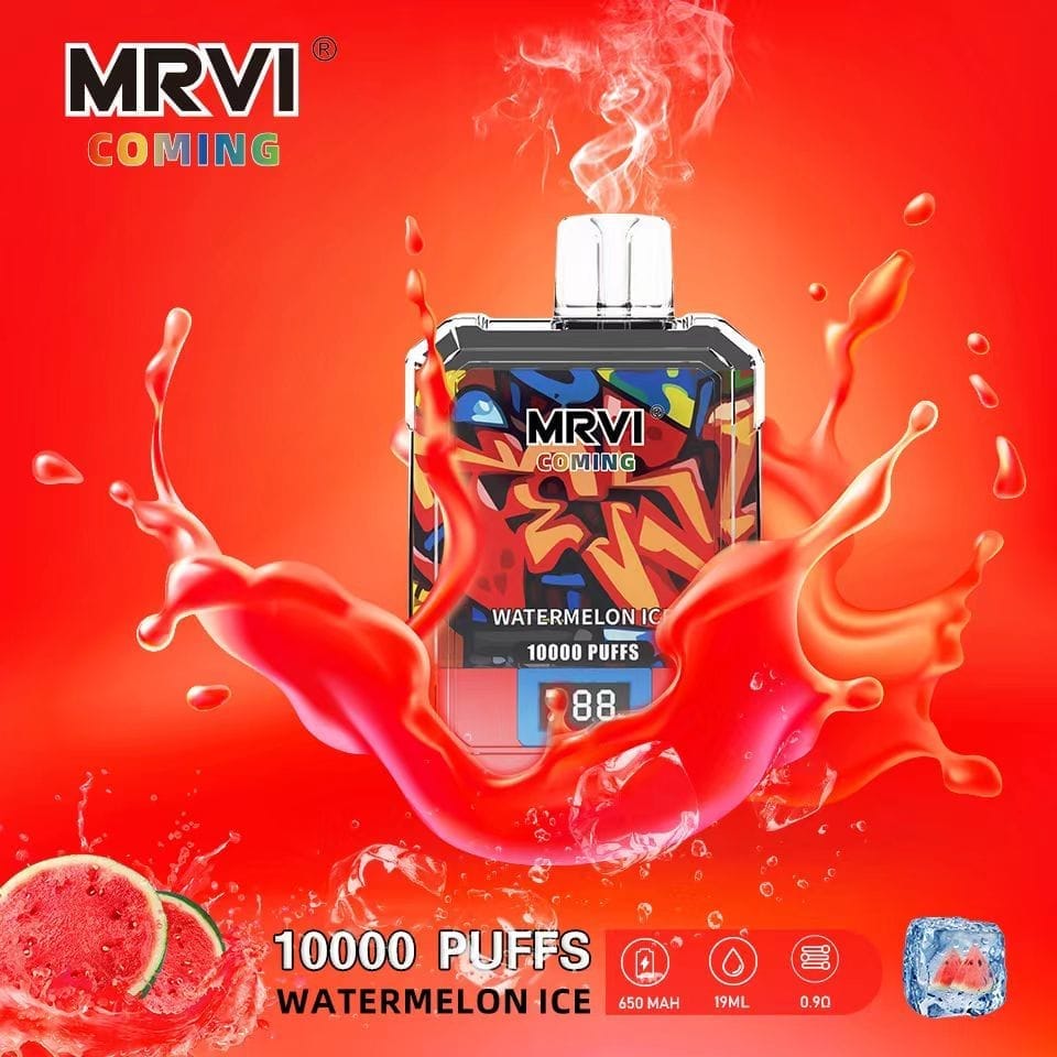 MRVI Coming 10000 Puffs | 0%-5% nicotine, 19mL, 650mAh, power display, bulk disposable vape - Image 5