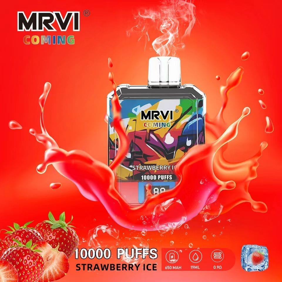 MRVI Coming 10000 Puffs | 0%-5% nicotine, 19mL, 650mAh, power display, bulk disposable vape - Image 7