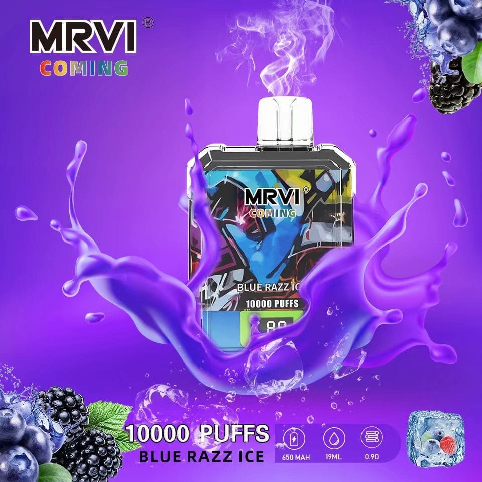 MRVI Coming 10000 Puffs | 0%-5% nicotine, 19mL, 650mAh, power display, bulk disposable vape - Image 8