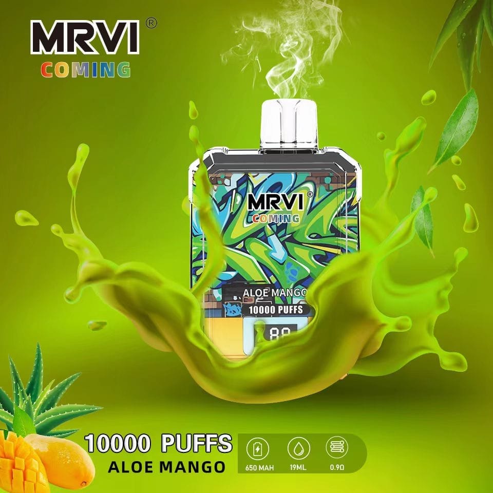 MRVI Coming 10000 Puffs | 0%-5% nicotine, 19mL, 650mAh, power display, bulk disposable vape - Image 9