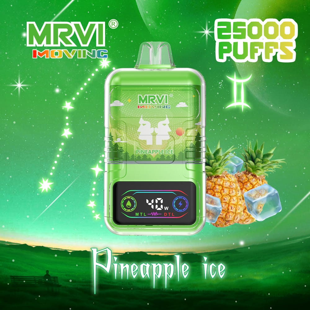 MRVI 25000 Puffs | 2%-5% nicotine, 30mL, dual coil (MTL/DTL), bulk disposable vape - Image 6