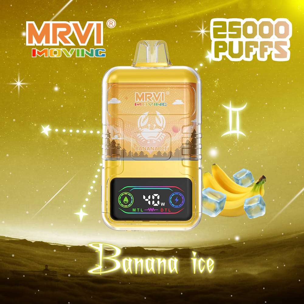 MRVI 25000 Puffs | 2%-5% nicotine, 30mL, dual coil (MTL/DTL), bulk disposable vape