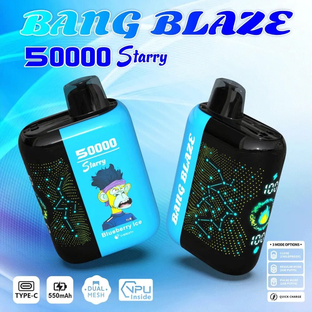 Bang Blaze Starry 50000 Puffs | dual-mode bulk disposable vape wholesale - Image 8