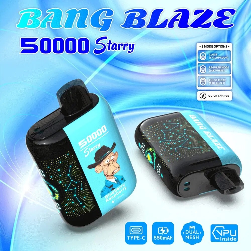 Bang Blaze Starry 50000 Puffs | dual-mode bulk disposable vape wholesale - Image 12