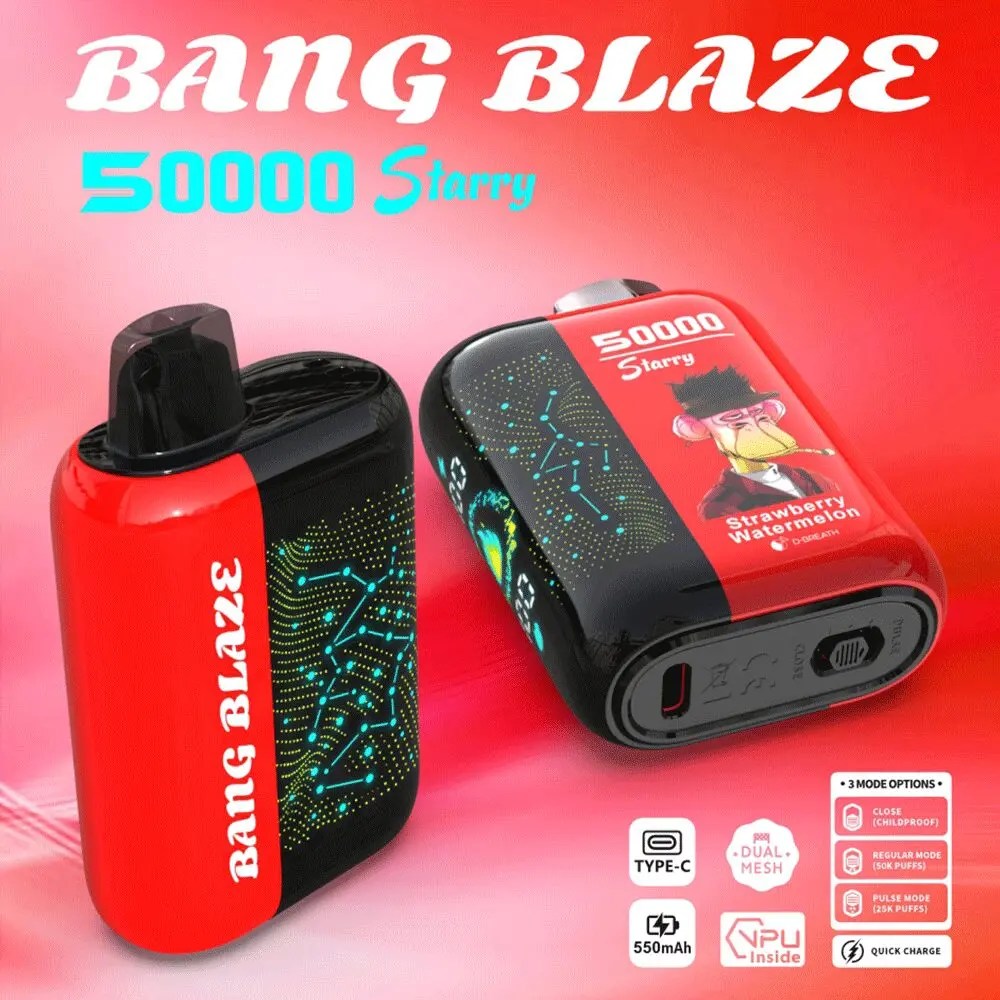 Bang Blaze Starry 50000 Puffs | dual-mode bulk disposable vape wholesale - Image 5