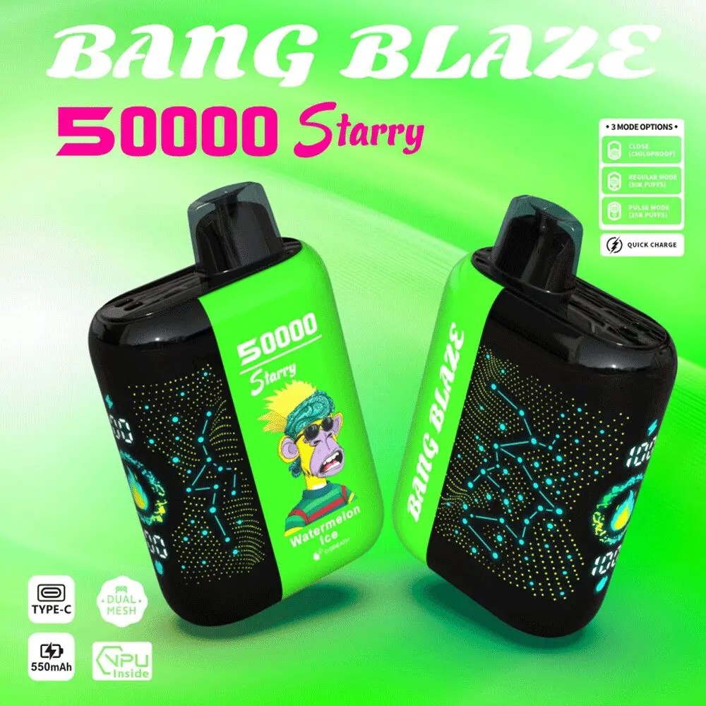 Bang Blaze Starry 50000 Puffs | dual-mode bulk disposable vape wholesale - Image 2