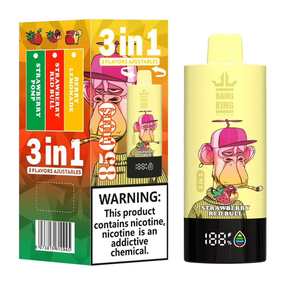 Bang King 85K 3-in-1 85000 Puffs | triple flavor bulk disposable vape - Image 3
