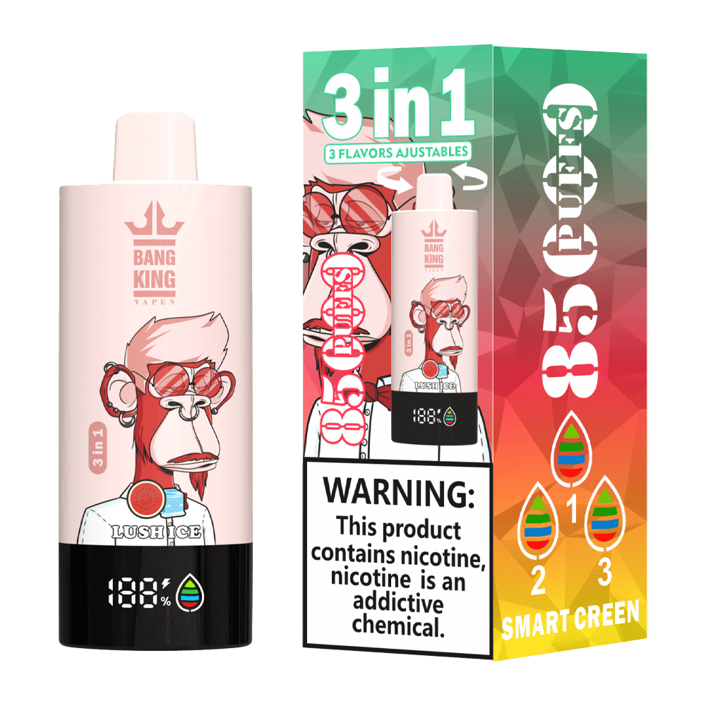 Bang King 85K 3-in-1 85000 Puffs | triple flavor bulk disposable vape - Image 8