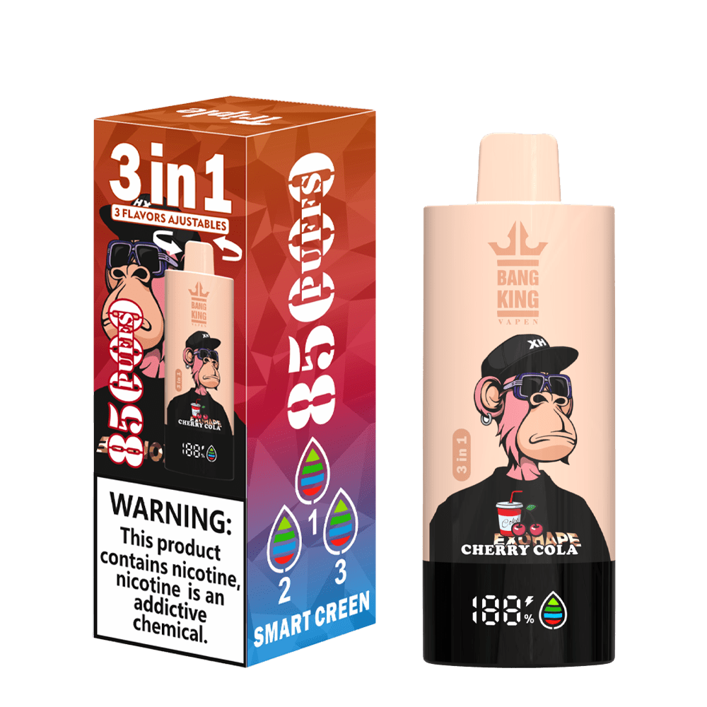 Bang King 85K 3-in-1 85000 Puffs | triple flavor bulk disposable vape - Image 10
