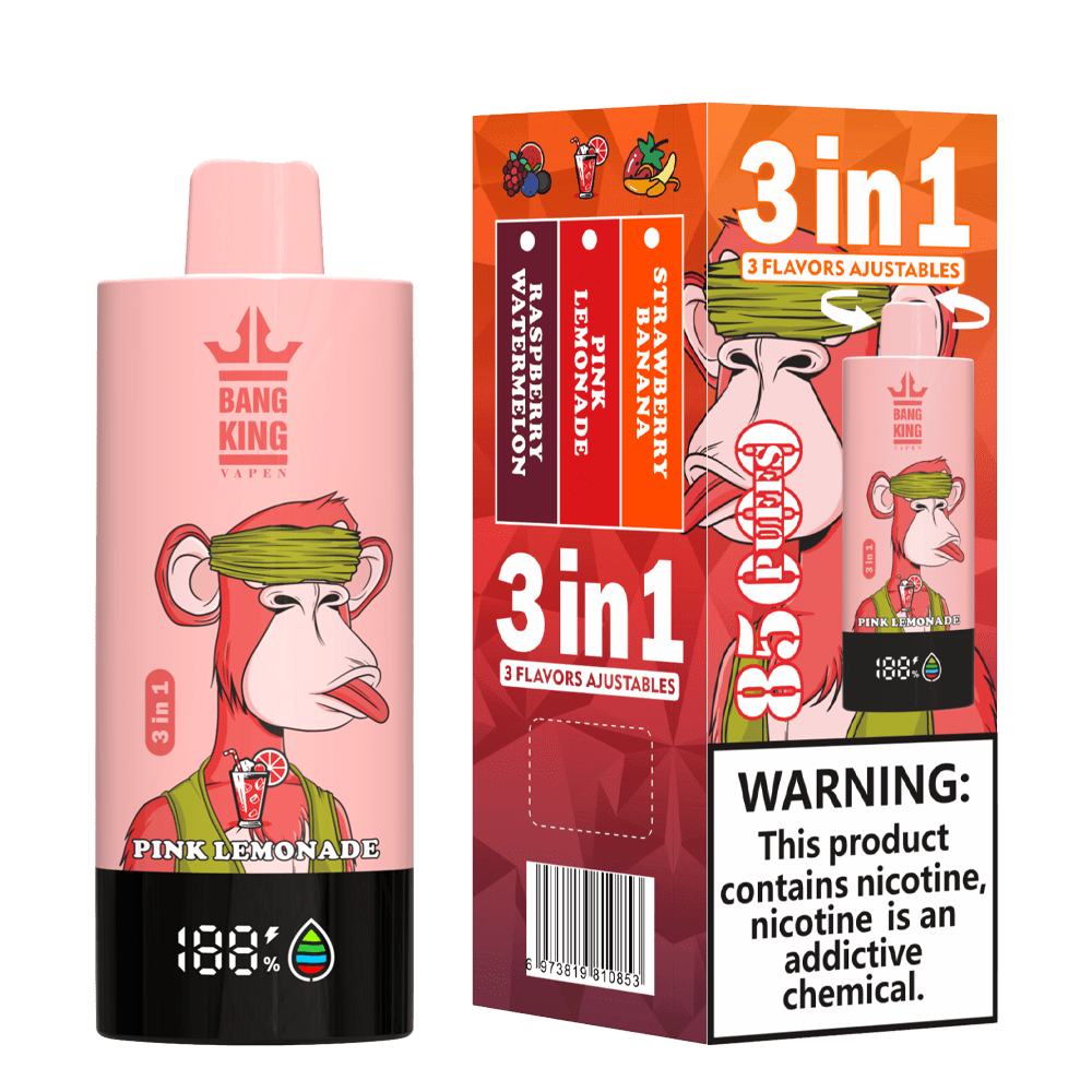 Bang King 85K 3-in-1 85000 Puffs | triple flavor bulk disposable vape - Image 13