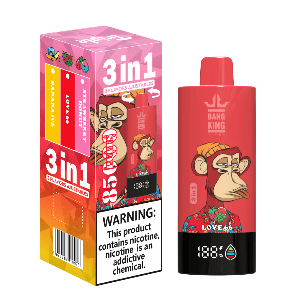 Bang King 85K 3-in-1 85000 Puffs | triple flavor bulk disposable vape - Image 14