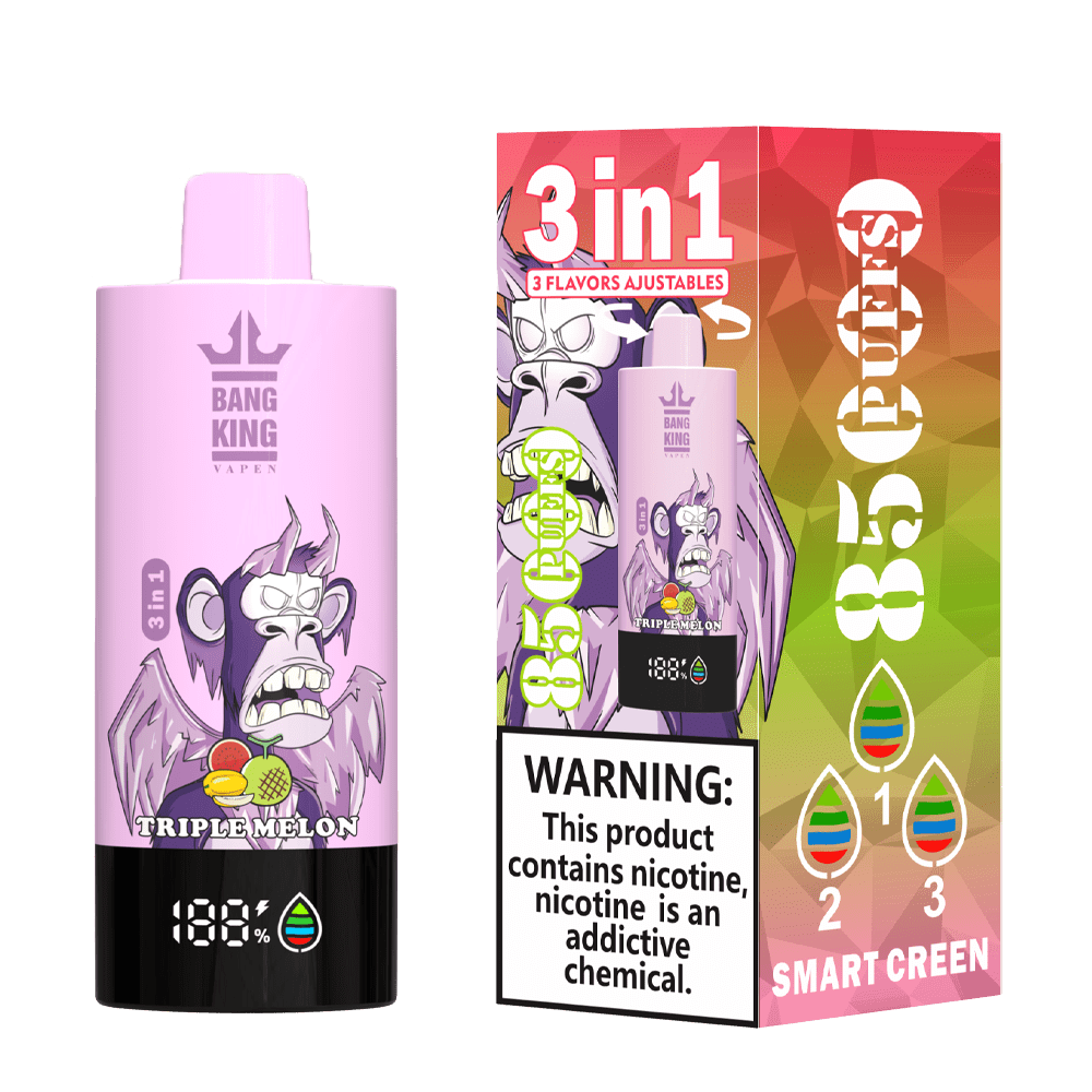 Bang King 85K 3-in-1 85000 Puffs | triple flavor bulk disposable vape - Image 16