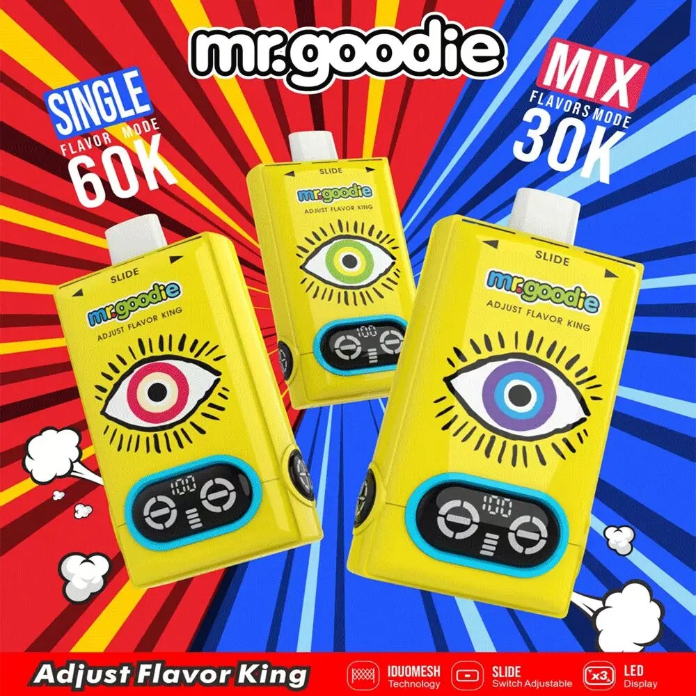 Mr.Goodie Adjust Flavor King 60000 Puffs | triple flavor bulk disposable vape