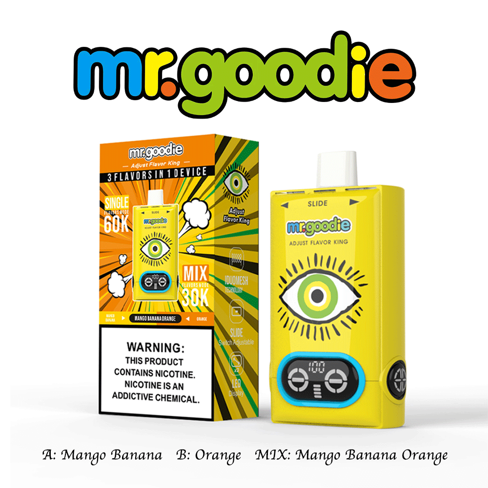 Mr.Goodie Adjust Flavor King 60000 Puffs | triple flavor bulk disposable vape - Image 7