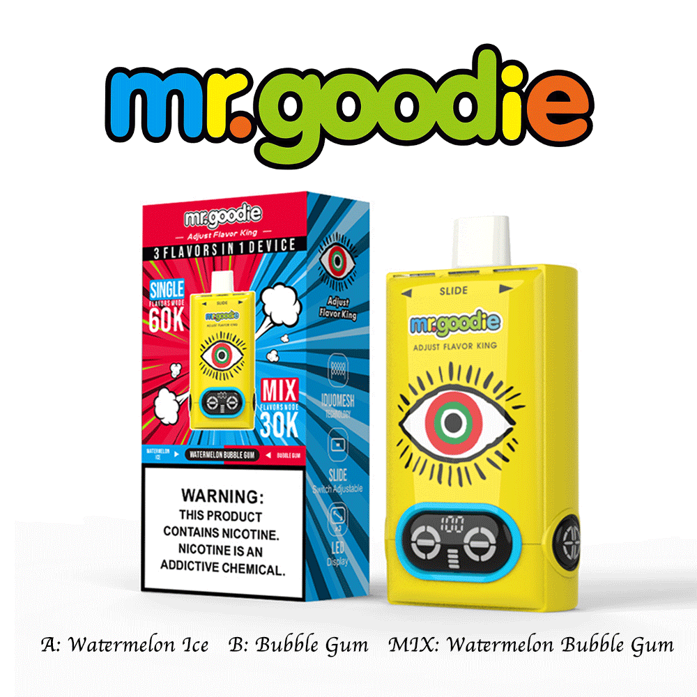 Mr.Goodie Adjust Flavor King 60000 Puffs | triple flavor bulk disposable vape - Image 2