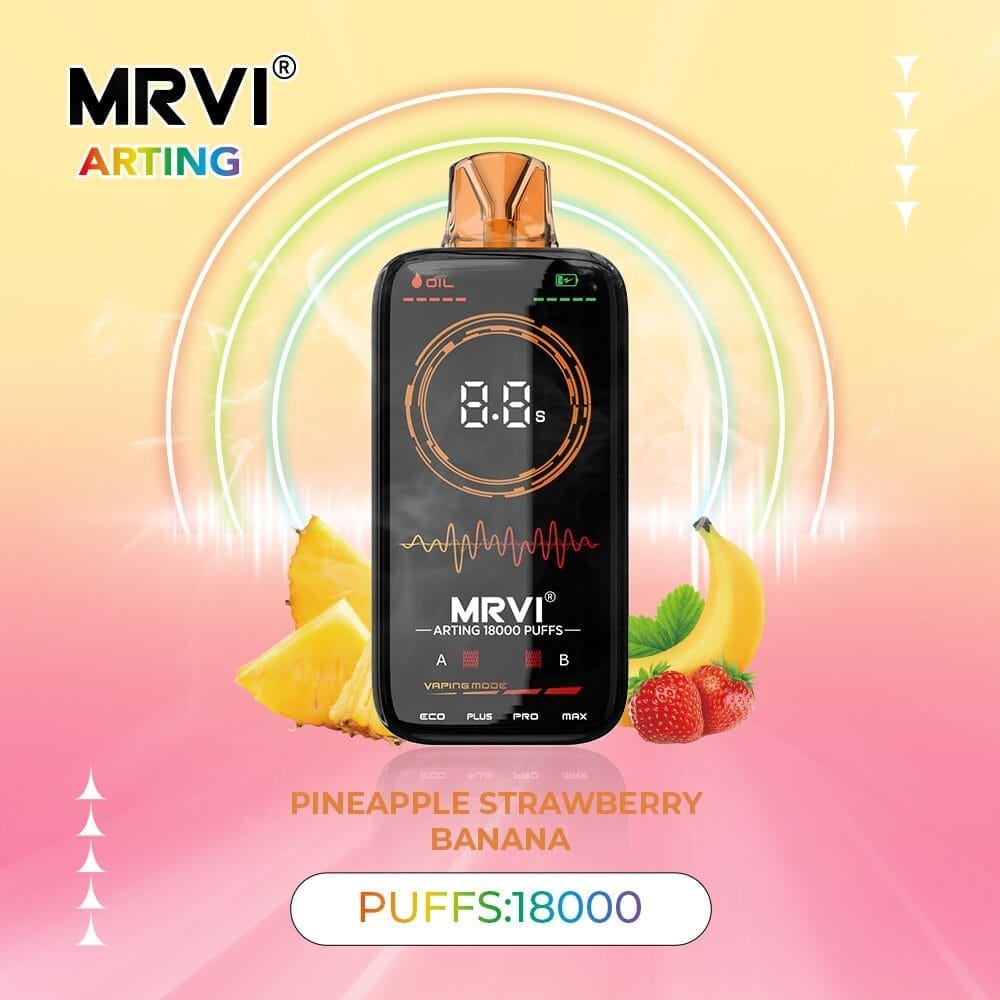 MRVI 18000 Puffs | 2%-5% nicotine, 26mL, dual mesh, adjustable heating, bulk vape - Image 10