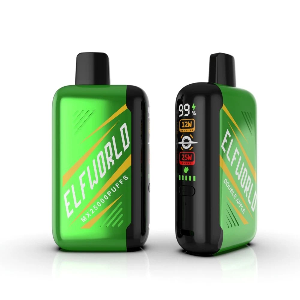 Elfworld MX 25000 Puffs | 0%-5% nicotine, 25mL, digital display, airflow control, bulk disposable vape - Image 5