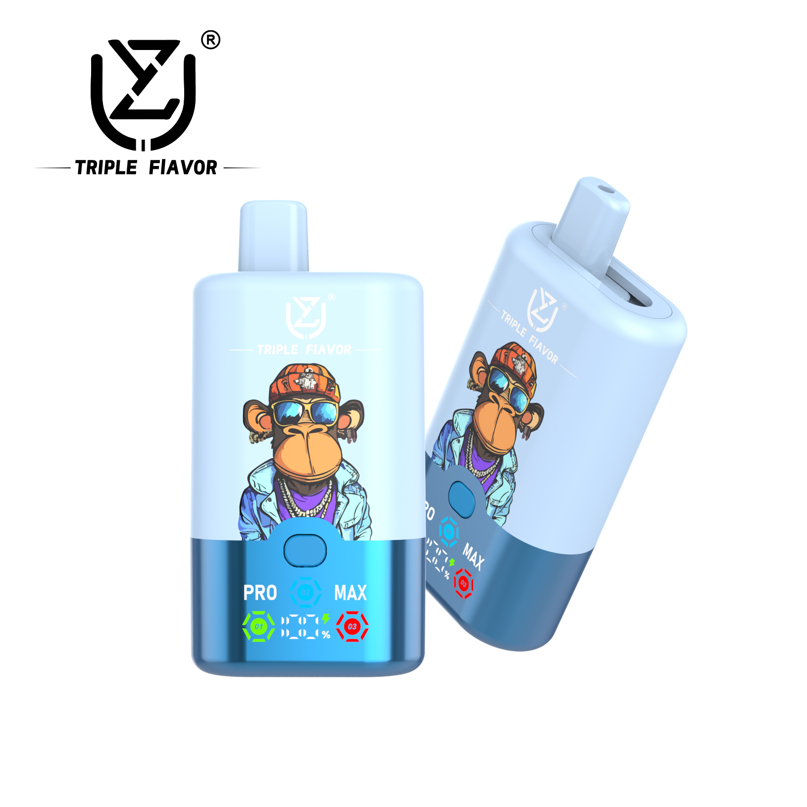 UZY Triple Flavors 60000 | triple flavor 60K puff 3-in-1 bulk disposable vape - Image 7