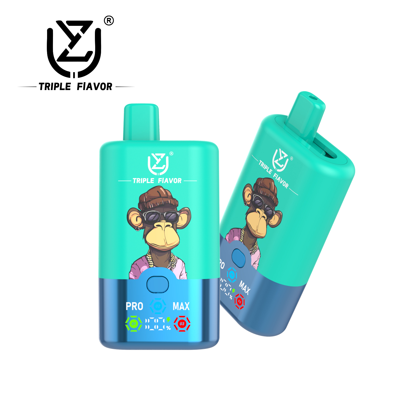 UZY Triple Flavors 60000 | triple flavor 60K puff 3-in-1 bulk disposable vape - Image 8