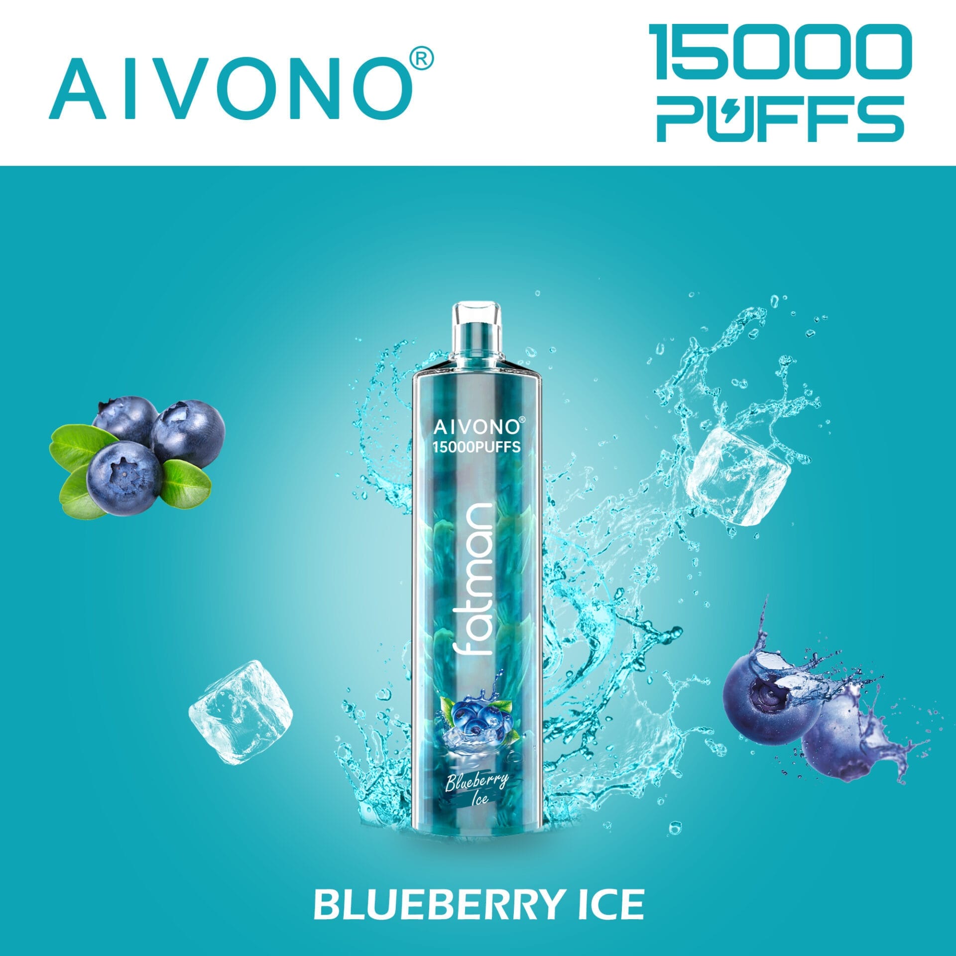 Aivono Fatman Shisha 15000 Puffs | 0%-5% nicotine, 24mL, bulk disposable vape - Image 10