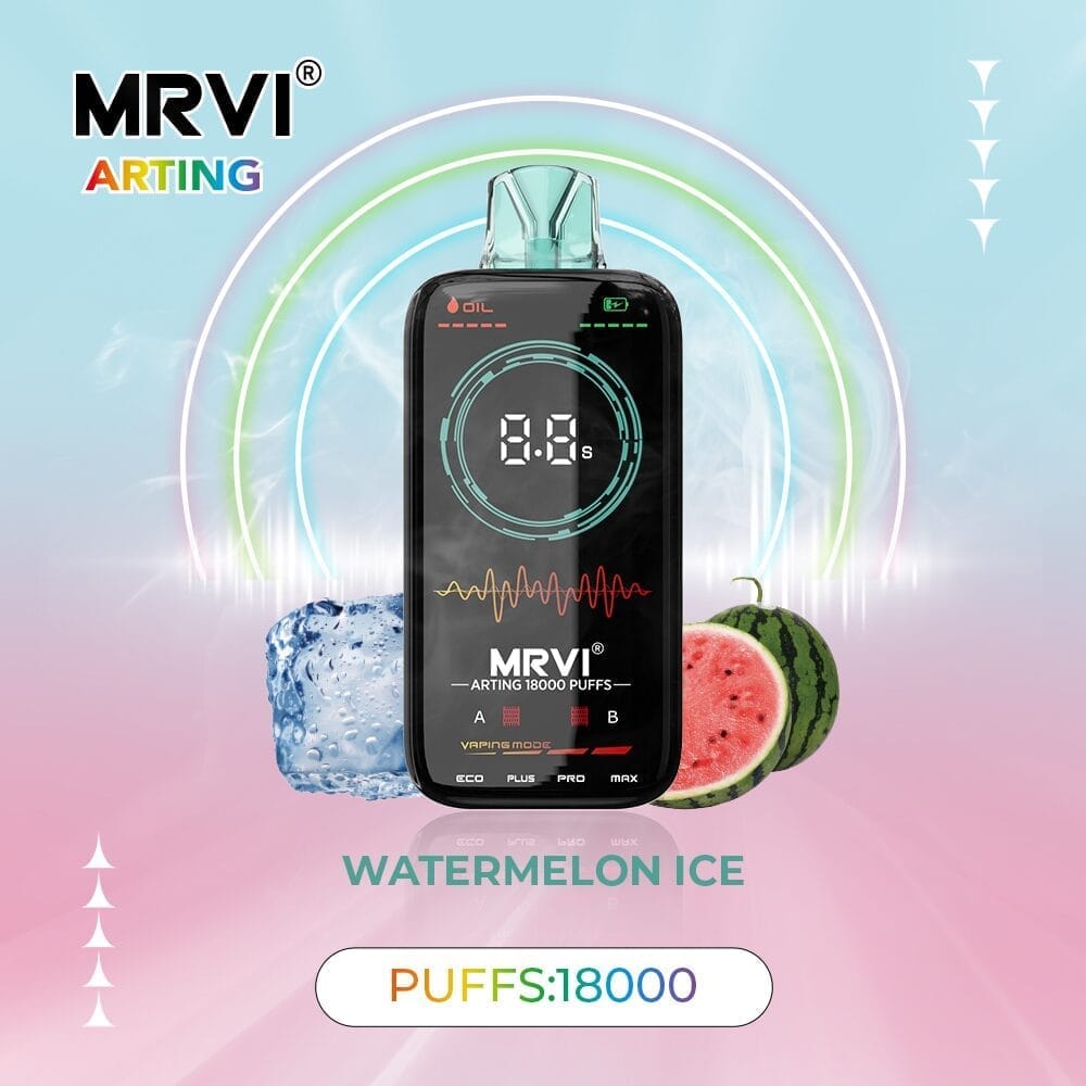 MRVI 18000 Puffs | 2%-5% nicotine, 26mL, dual mesh, adjustable heating, bulk vape - Image 9