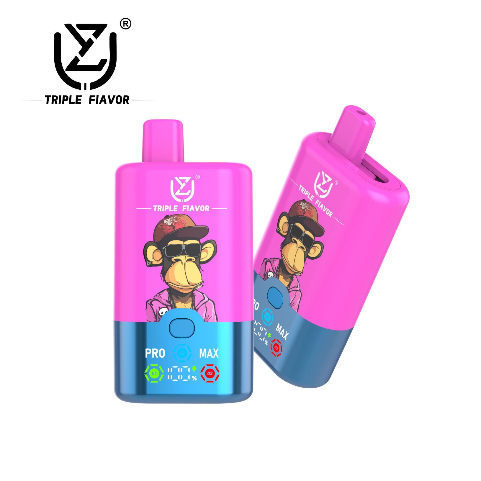 UZY Triple Flavors 60000 | triple flavor 60K puff 3-in-1 bulk disposable vape - Image 10