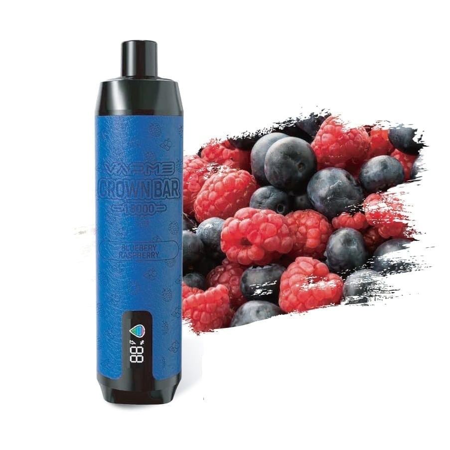 VAPME CROWN BAR 18000 Puffs | 2%-5% nicotine, 25mL, RGB light, bulk disposable vape - Image 10
