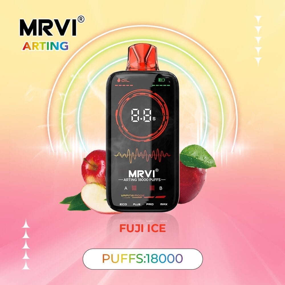 MRVI 18000 Puffs | 2%-5% nicotine, 26mL, dual mesh, adjustable heating, bulk vape - Image 5