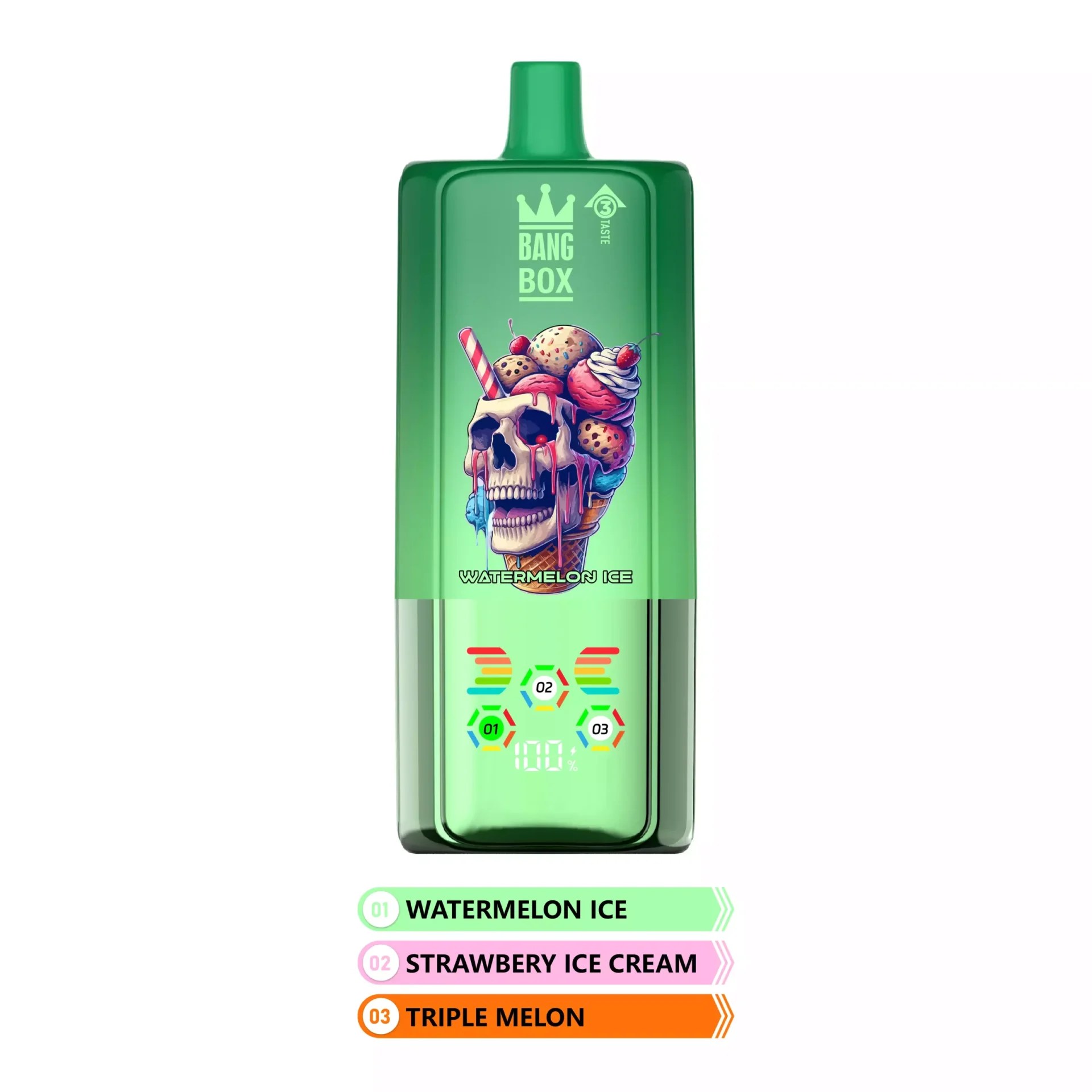BANGBOX 80K Triple Flavor 80000 Puffs | bulk disposable vape with 60ml e-liquid - Image 4