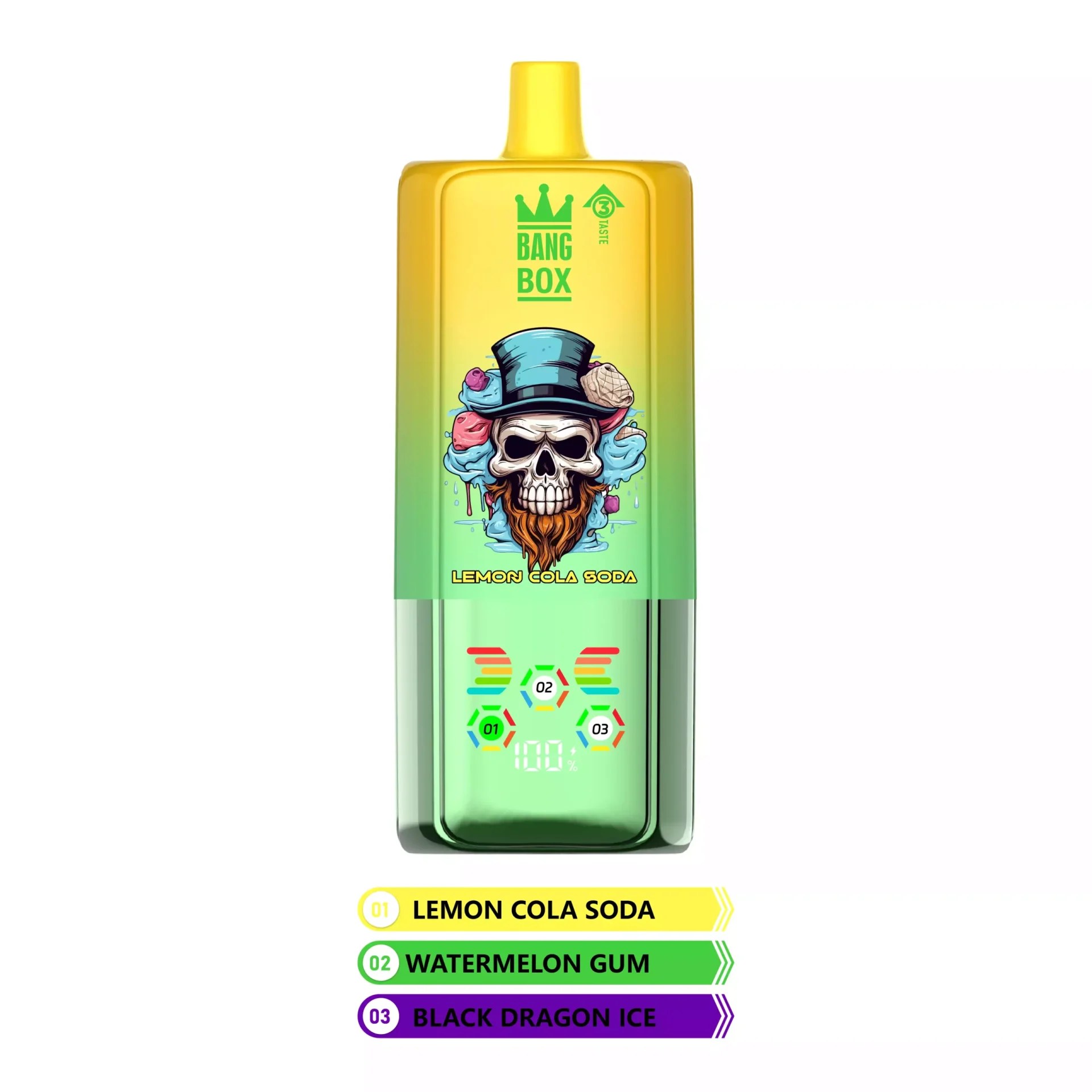 BANGBOX 80K Triple Flavor 80000 Puffs | bulk disposable vape with 60ml e-liquid - Image 3