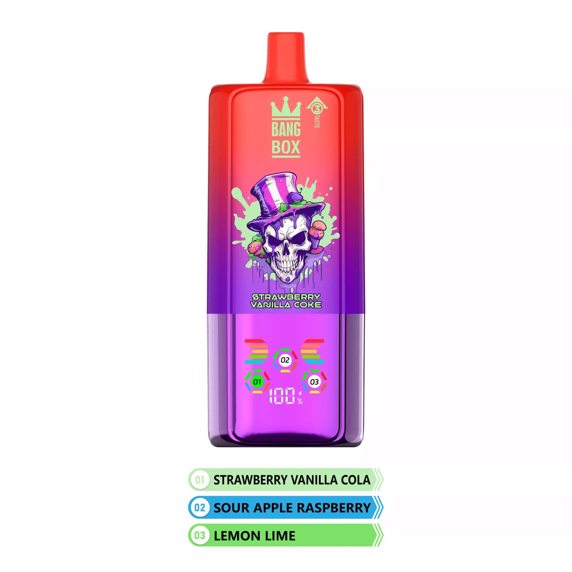 BANGBOX 80K Triple Flavor 80000 Puffs | bulk disposable vape with 60ml e-liquid - Image 6